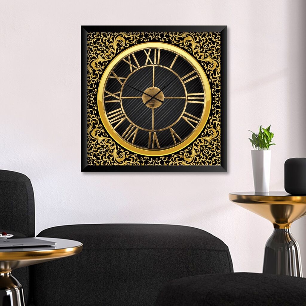 Wallity Dekorativni zidni sat STMDF5180800, 45x45 cm