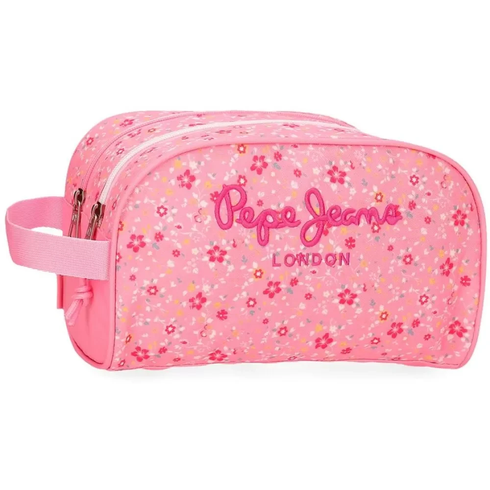 Pepe Jeans Ženski neseser Alenka 6714423, 26 cm, Roze