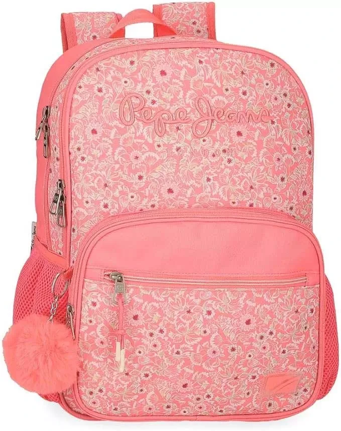 Pepe Jeans Ranac za djevojčice Nihad 6922221, 40 cm, Roze