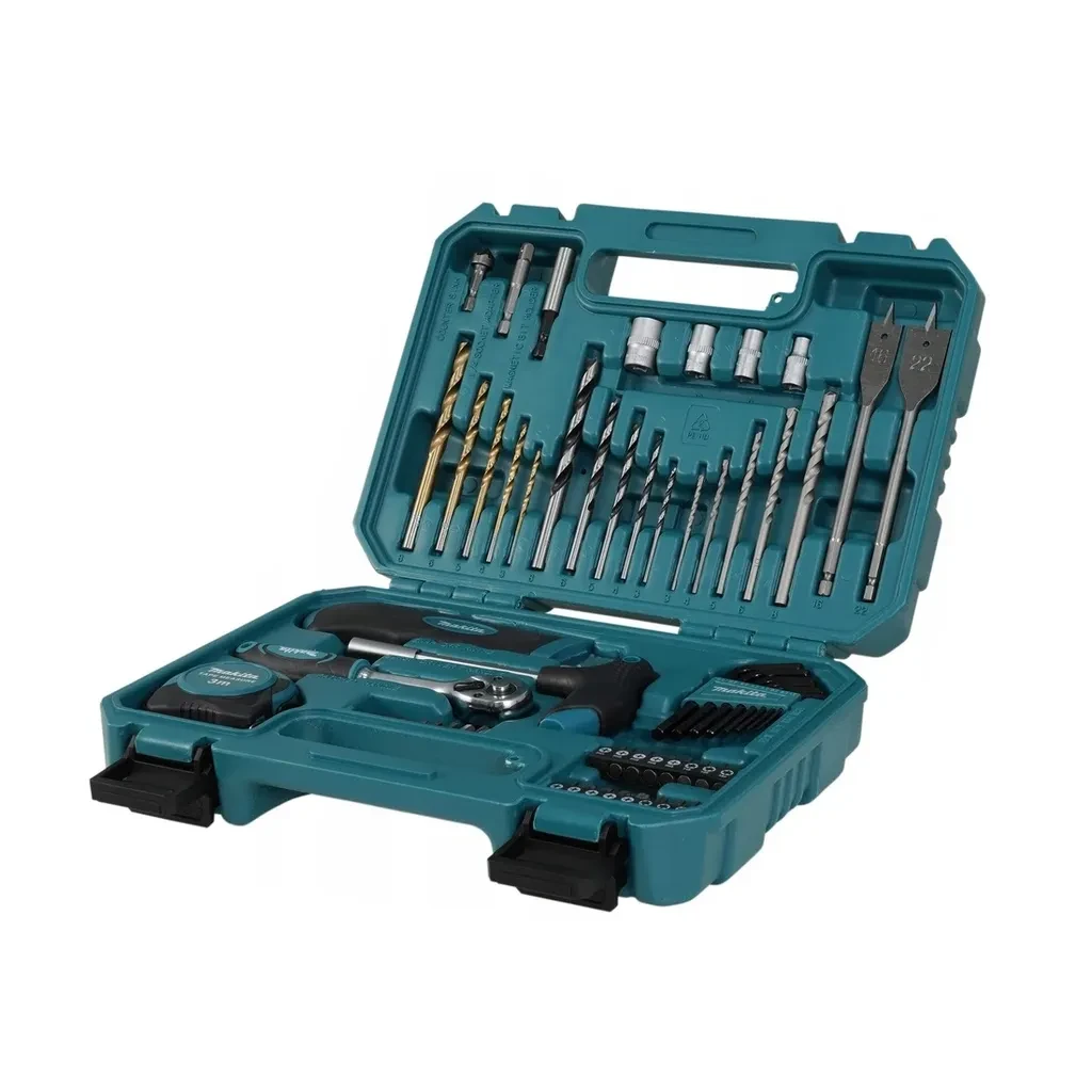 Makita 60-dijelni set burgija svrdala bitova i ručnih alata u koferu E-15095