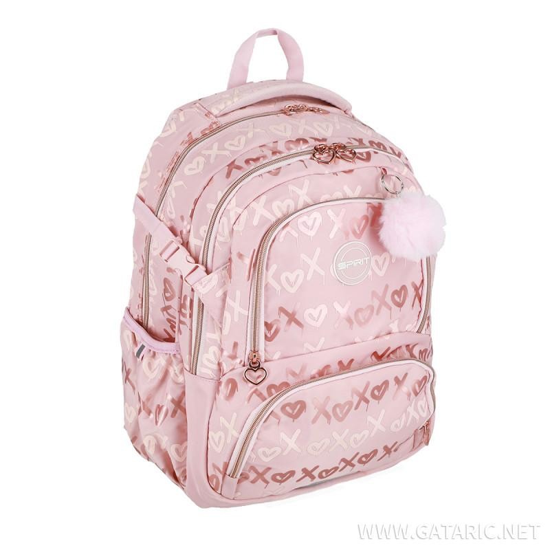 Spirit Ranac za djevojčice Masha 07 410281, 46 cm, Roze