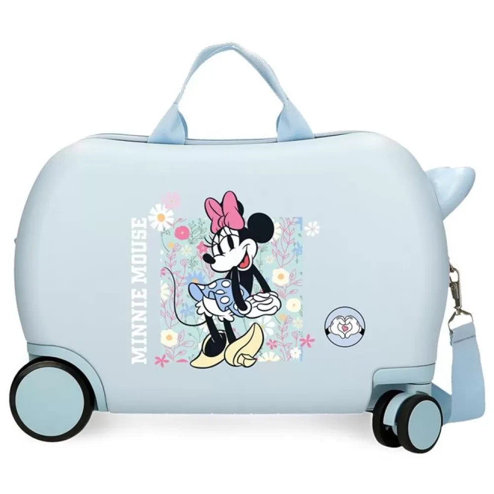 Disney Kofer za djevojčice Minnie Happy 4921041, 45 cm, Plavi