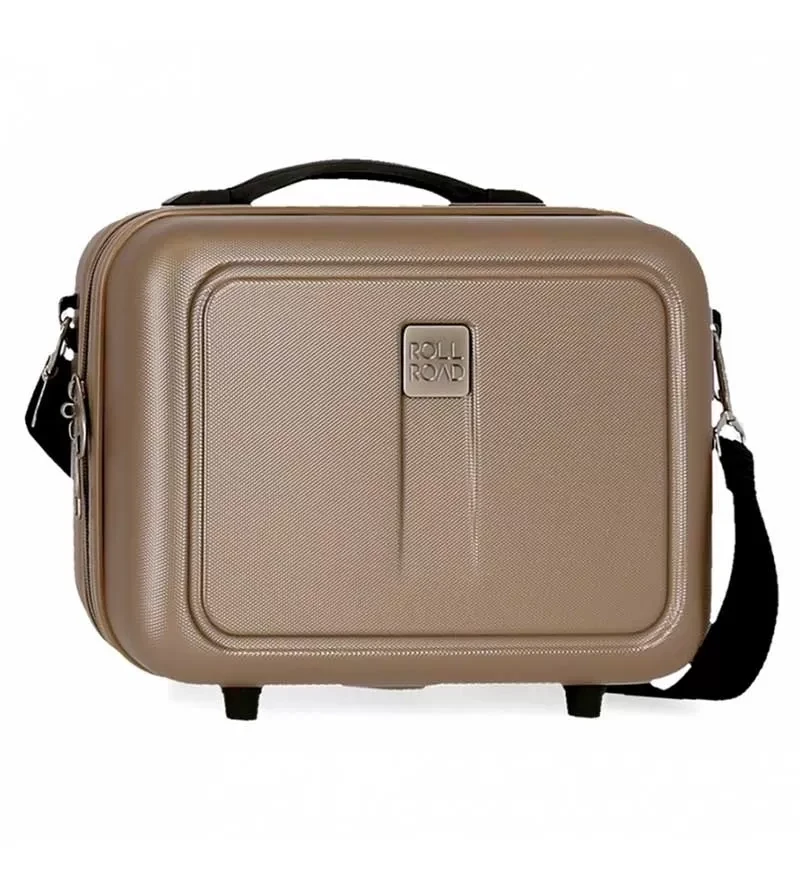 Roll Road Ženski koferčić za šminku ABS Beauty Case Camboya 5063922, 29 cm, Smeđi