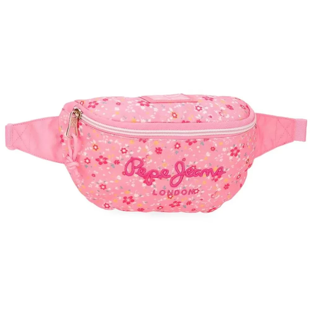 Pepe Jeans Ženska torba oko struka Alenka 6714923, 22 cm, Roze