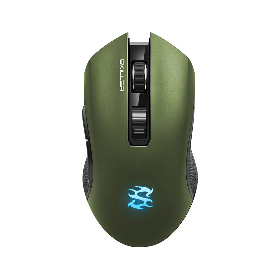 Sharkoon Skiller Gaming miš SGM3, optical, 6000 dpi, 7 buttons, USB, Zeleni