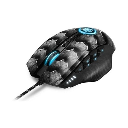 Sharkoon Gaming miš Drakonia II 15000 dpi, 12 buttons, USB, Crni