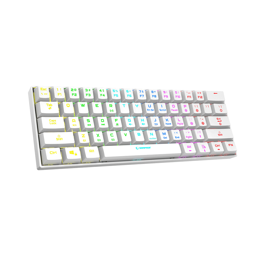 Rampage Gaming tastatura KB-RX63 B-ATOM Bluethoot, Bijela