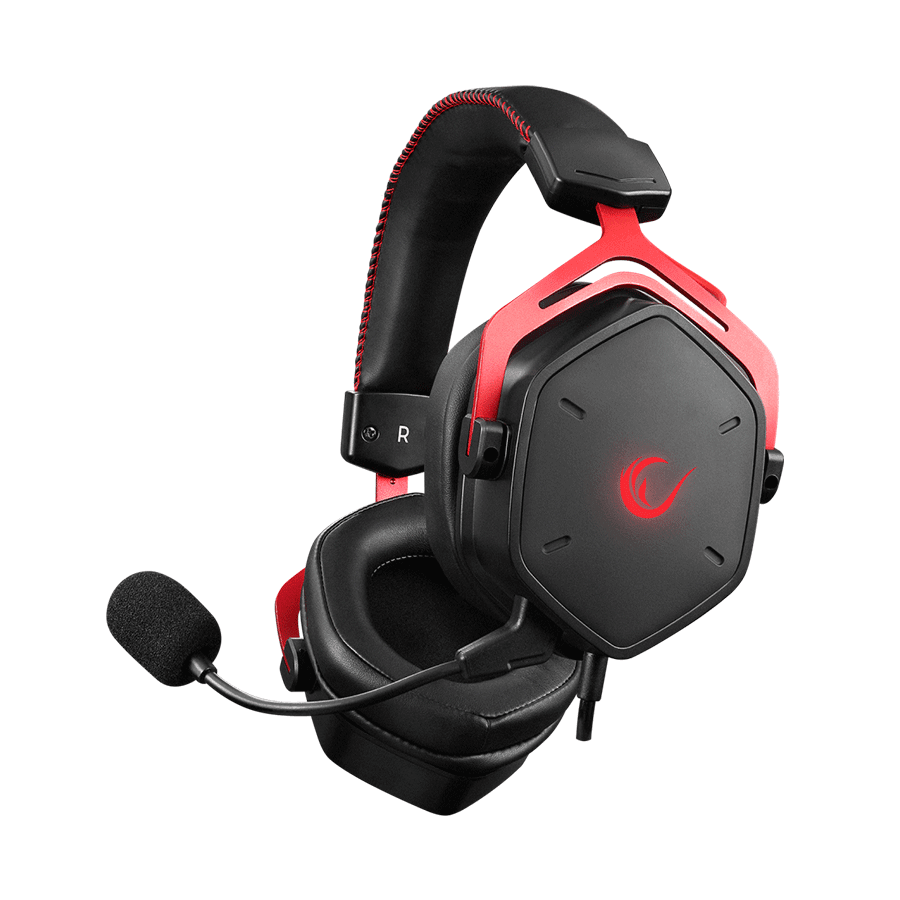 Rampage Slušalice sa mikrofonom gaming RMX-G6 HYDRA USB, Crne