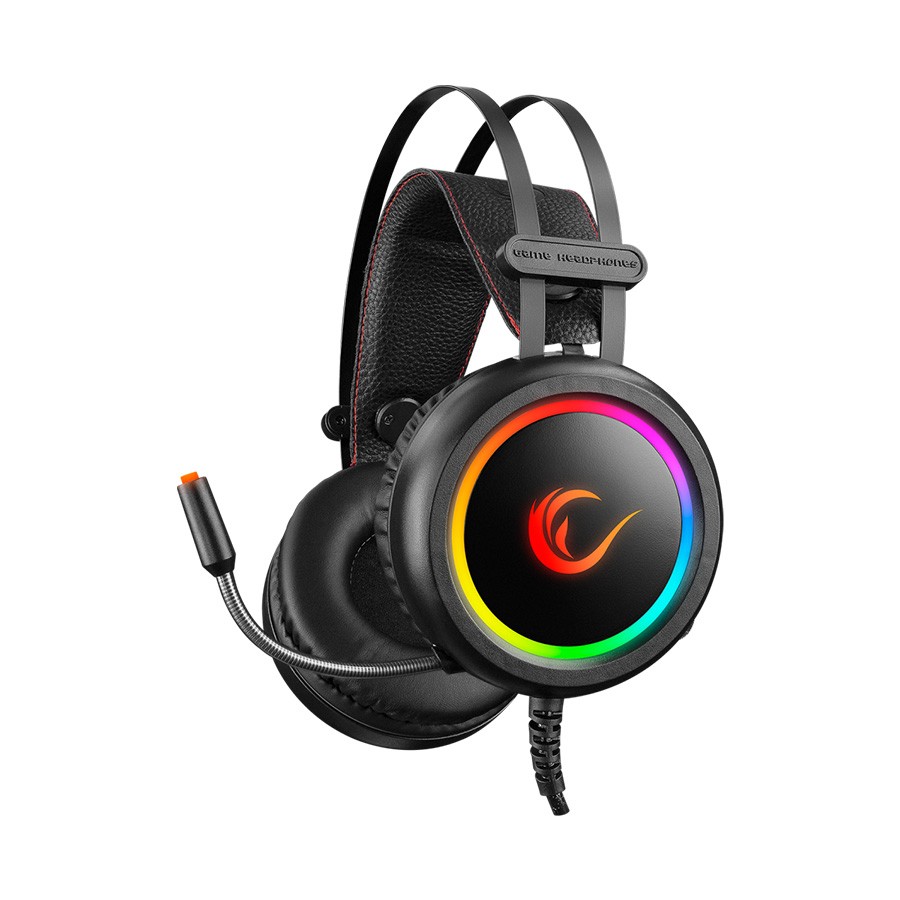 RAMPAGE Slušalice sa mikrofonom gaming, Crne