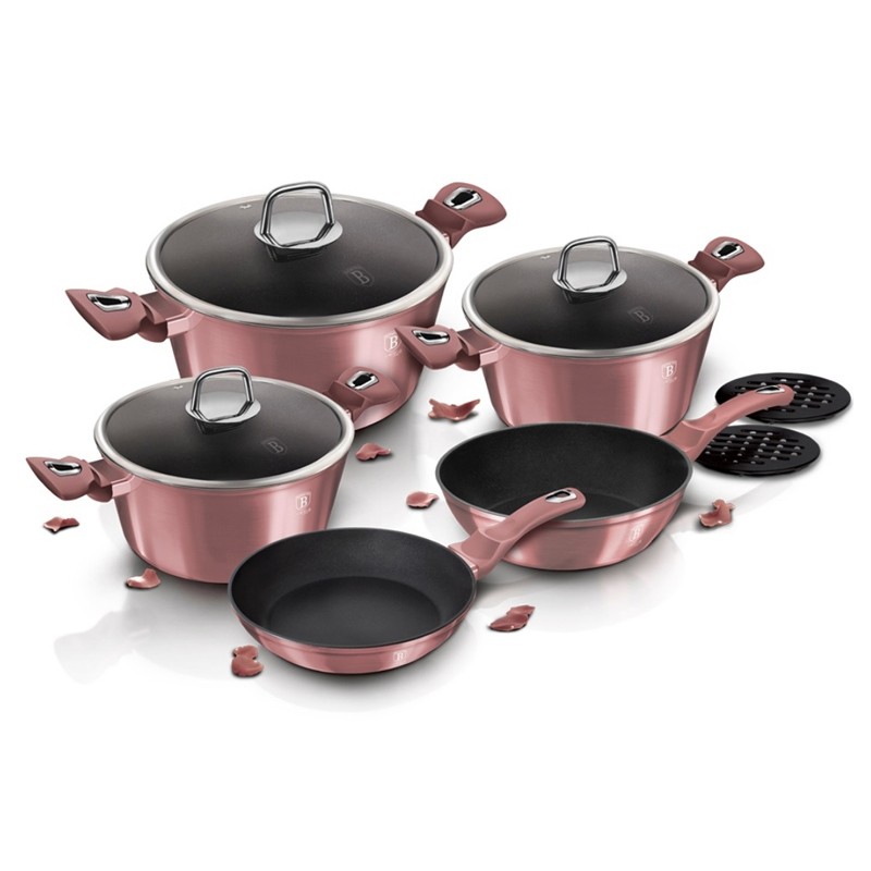 Berlinger Haus Set posuđa 10/1 RoseGold