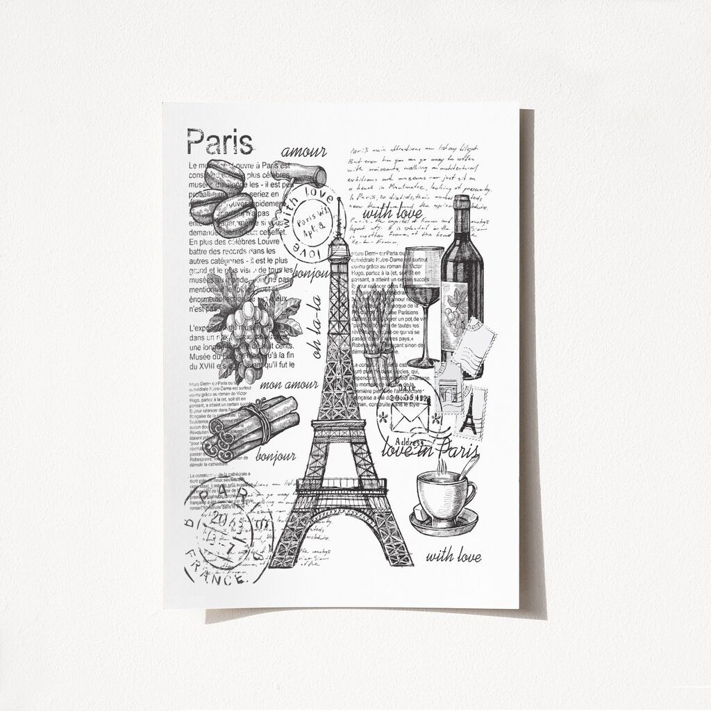 Poster Wallity Pariz-2028, 50x70 cm