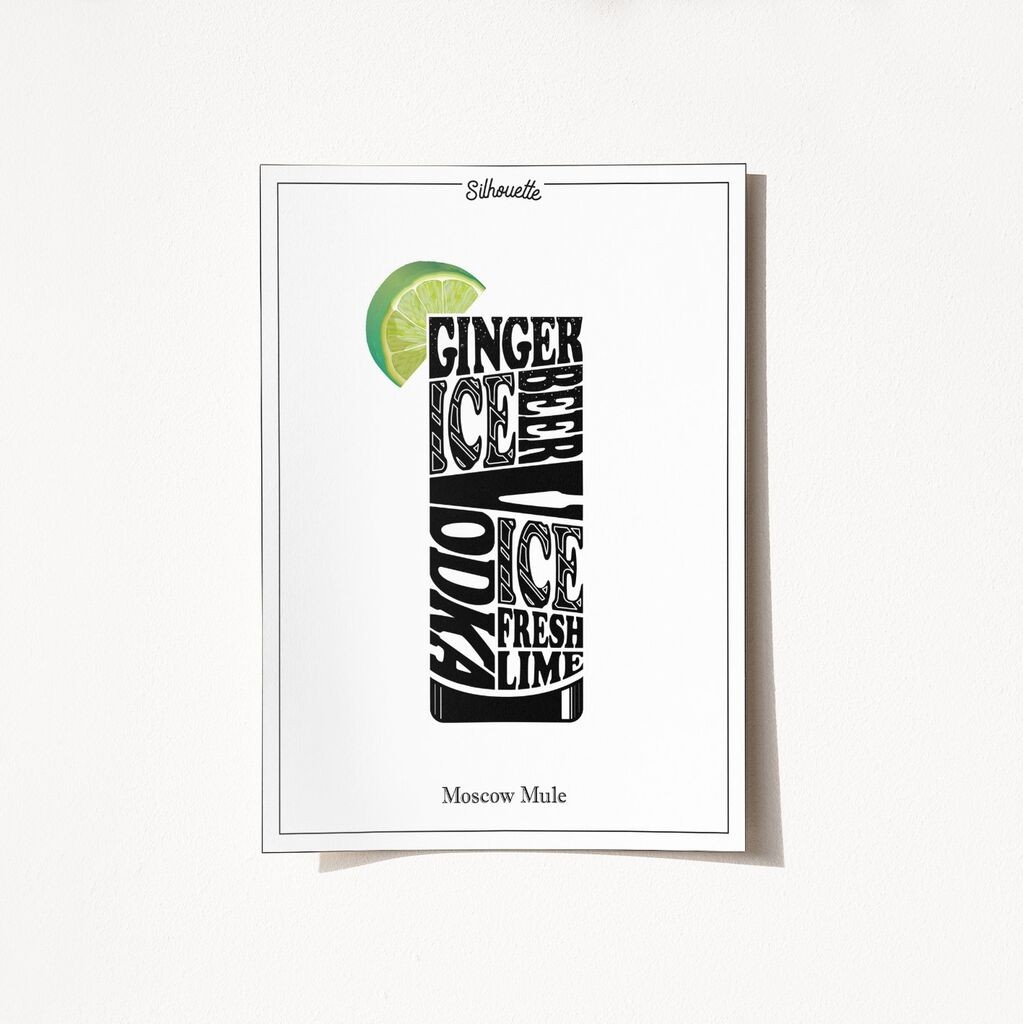 Poster Wallity Moscow Mule-2045, 42x59,4 cm