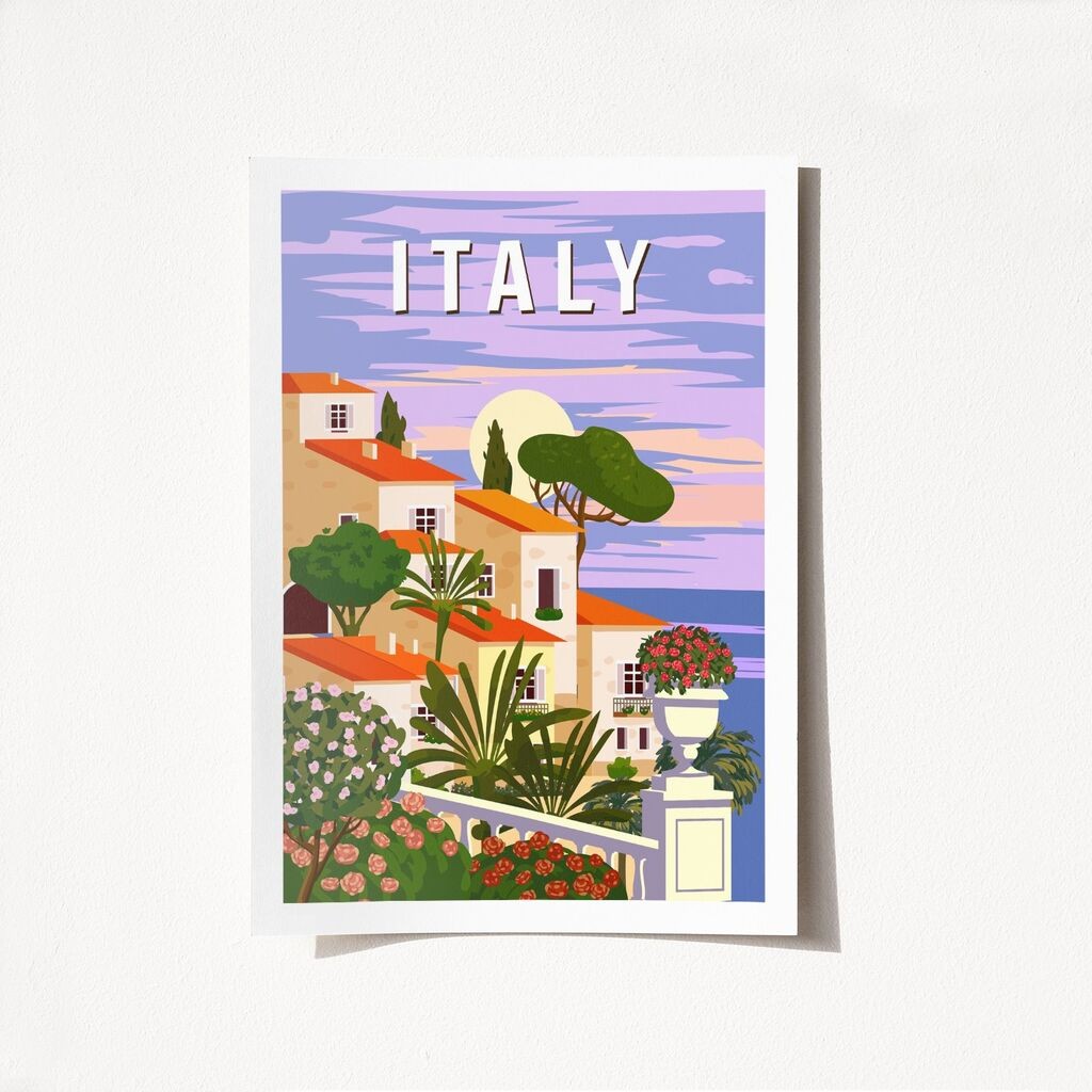 Poster Wallity Italija-2018, 42x59,4 cm