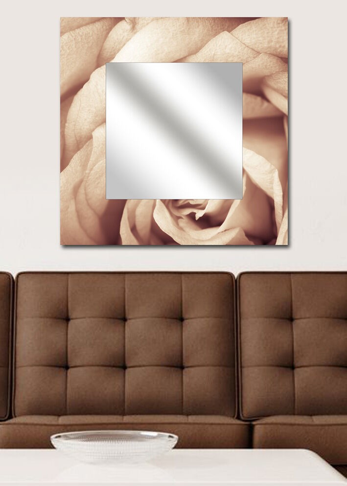 Zidno ogledalo MA-43, 50x50 cm, šareno