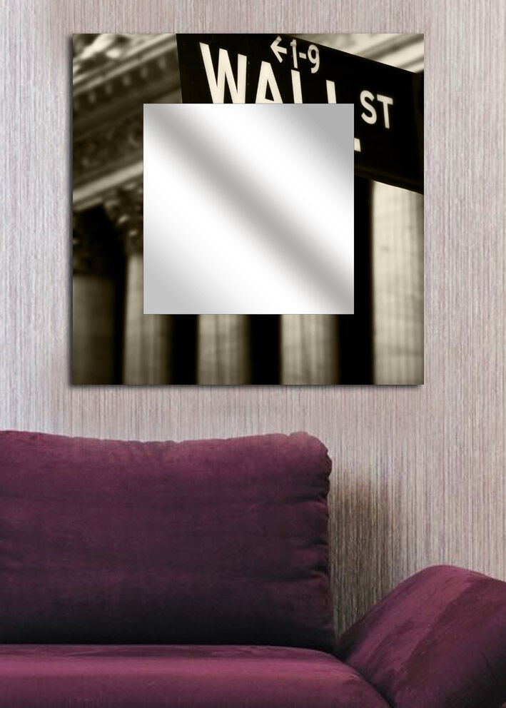 Zidno ogledalo MA-27, 50x50 cm, šareno