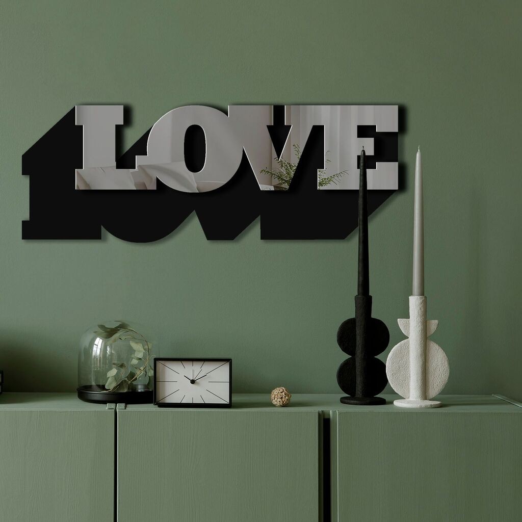 Wallity Ogledalo Ozgl515, 70x25 cm, Sivo