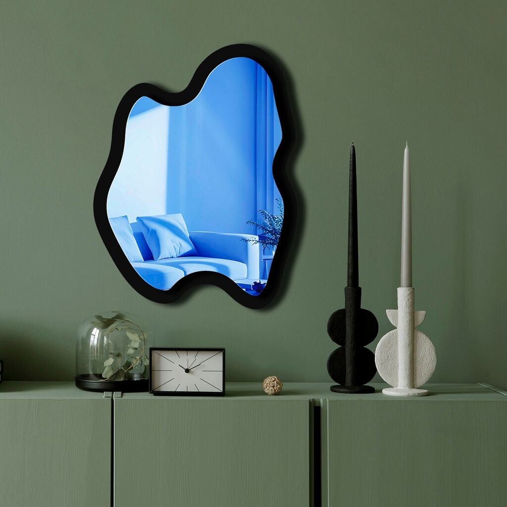 Ogledalo Wallity Ozgl505, 38x50 cm, Plavo