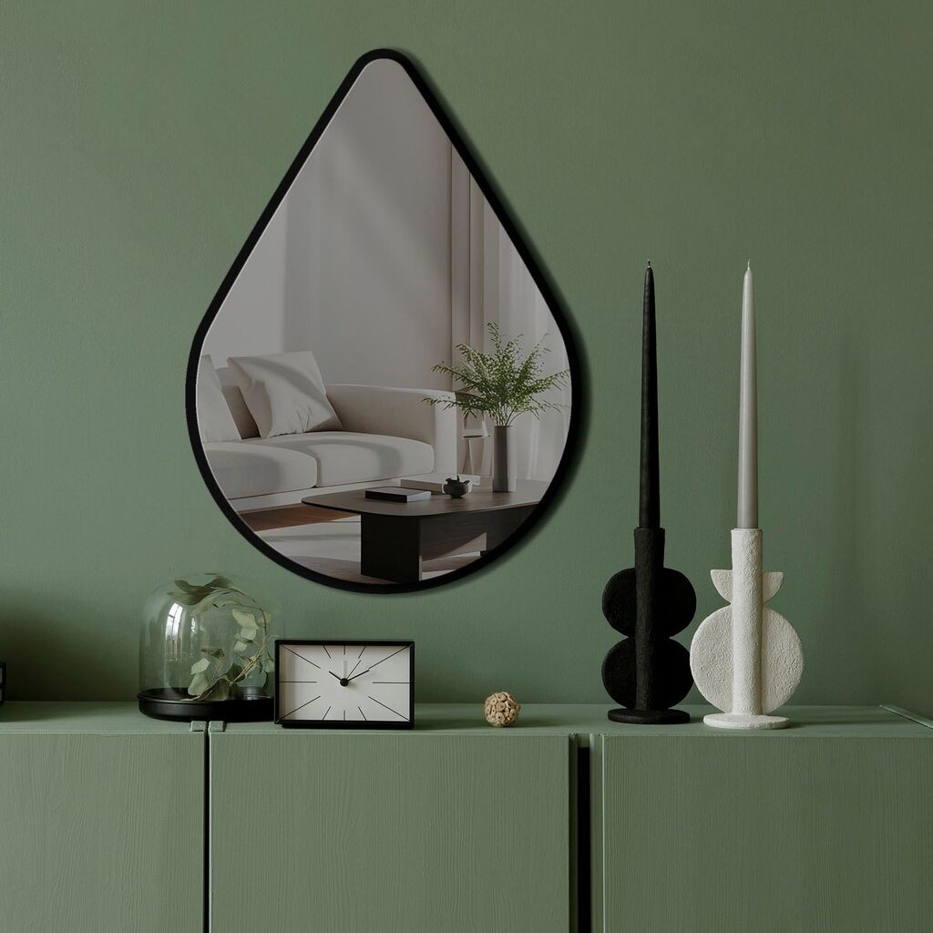 Wallity Ogledalo Ozgl516, 40x55 cm, Sivo