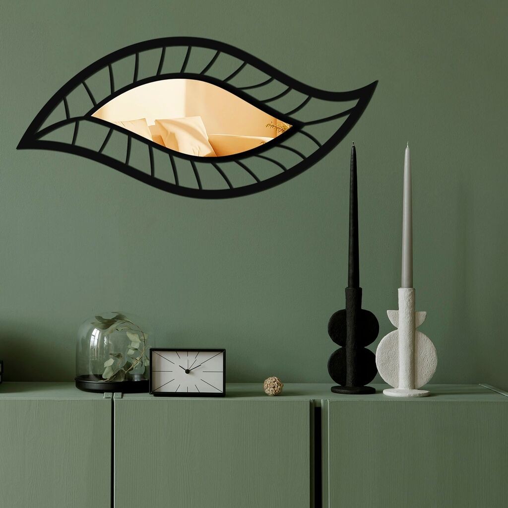 Zidno ogledalo Ozgl513, 65x29 cm, zlatna boja