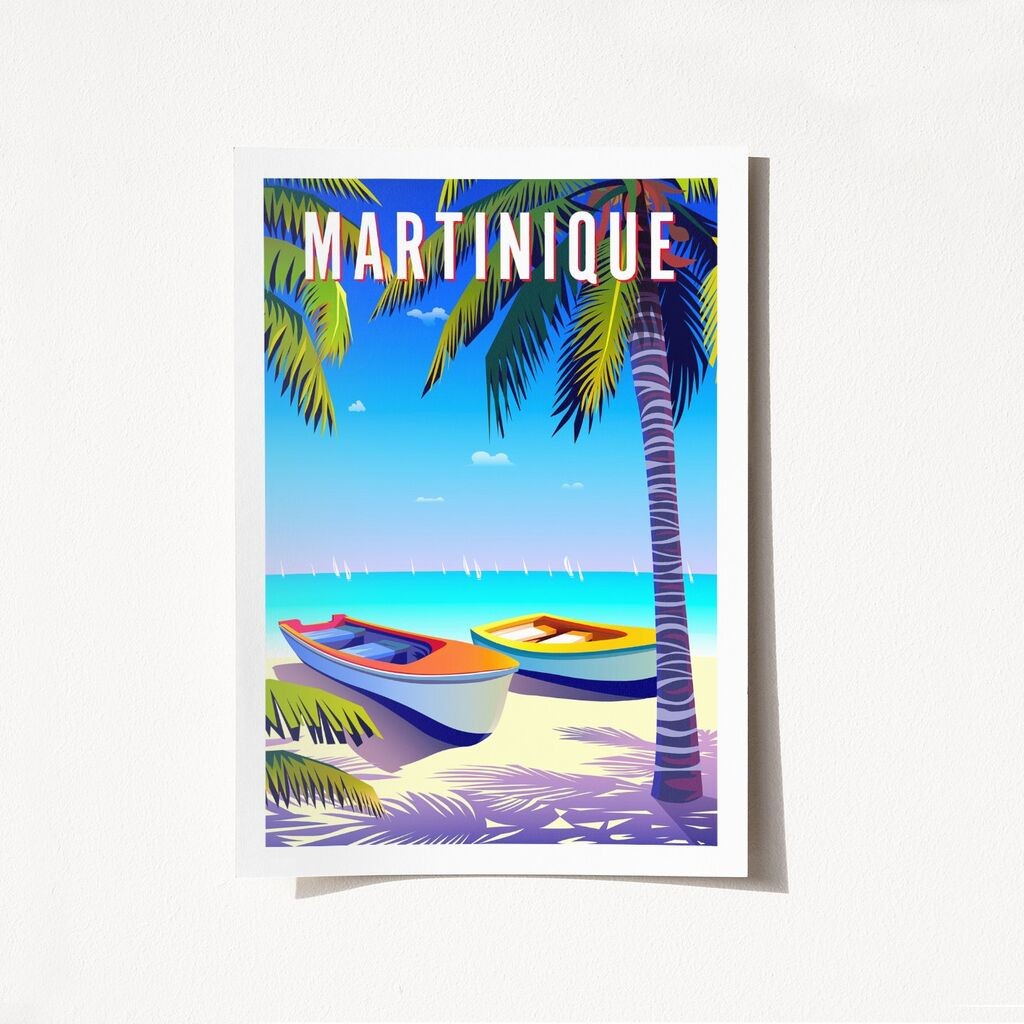 Poster Wallity Martinique-1999, 42x59,4 cm
