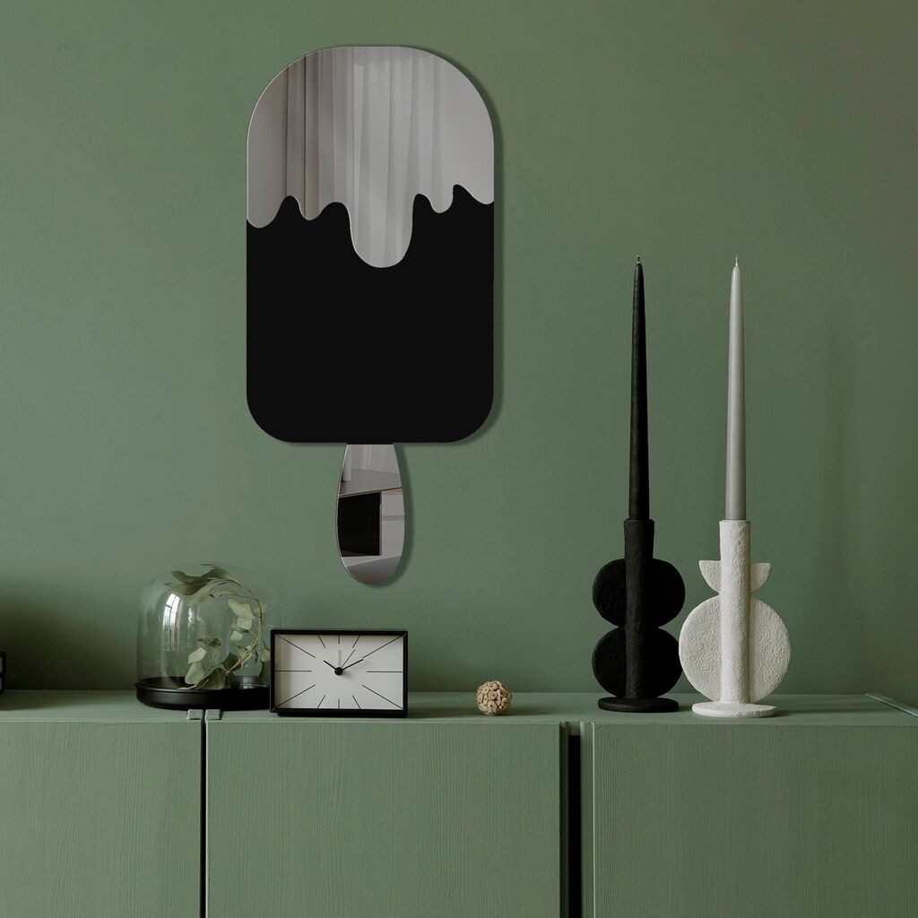 Wallity Ogledalo Ozgl518, 27x60 cm, Sivo