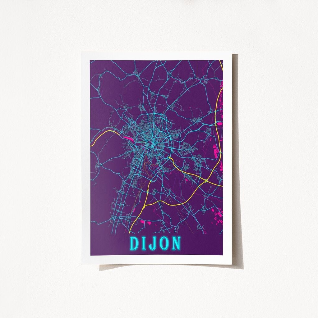 Poster Wallity Dijon-2063, 42x59,4 cm