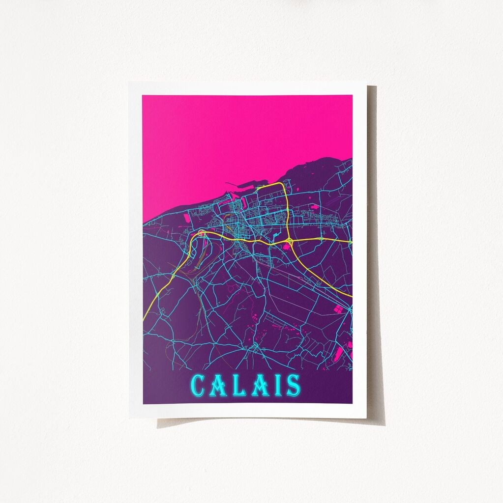 Poster Wallity Calais-2064, 50x70 cm