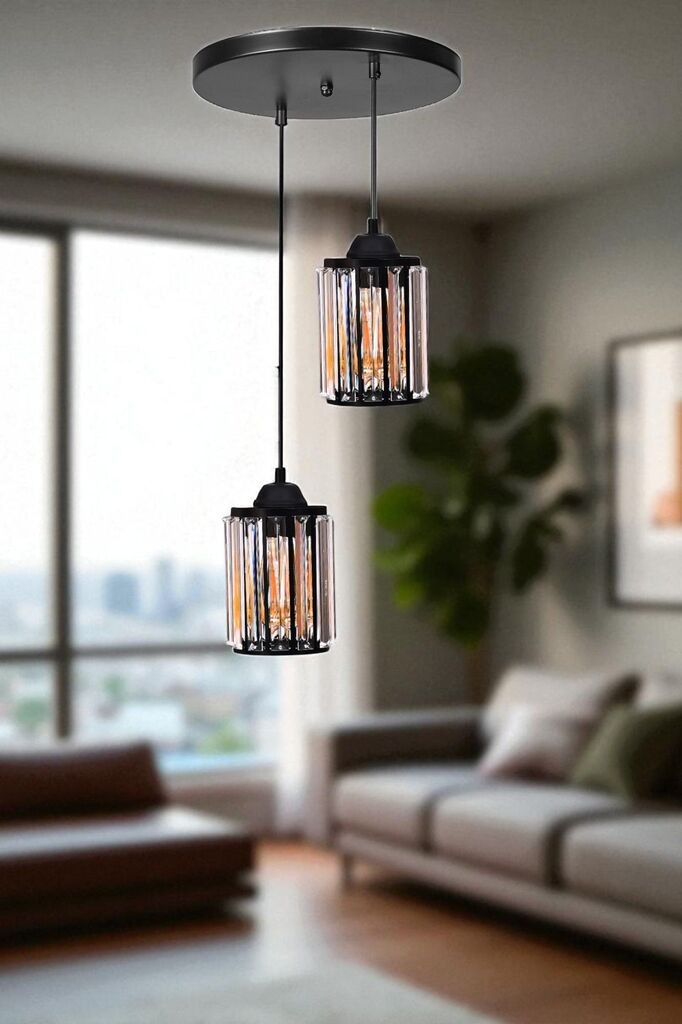 Opviq luster 2607864, crni