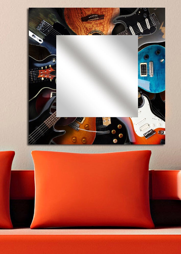 Zidno ogledalo MA-2, 50x50 cm, šareno