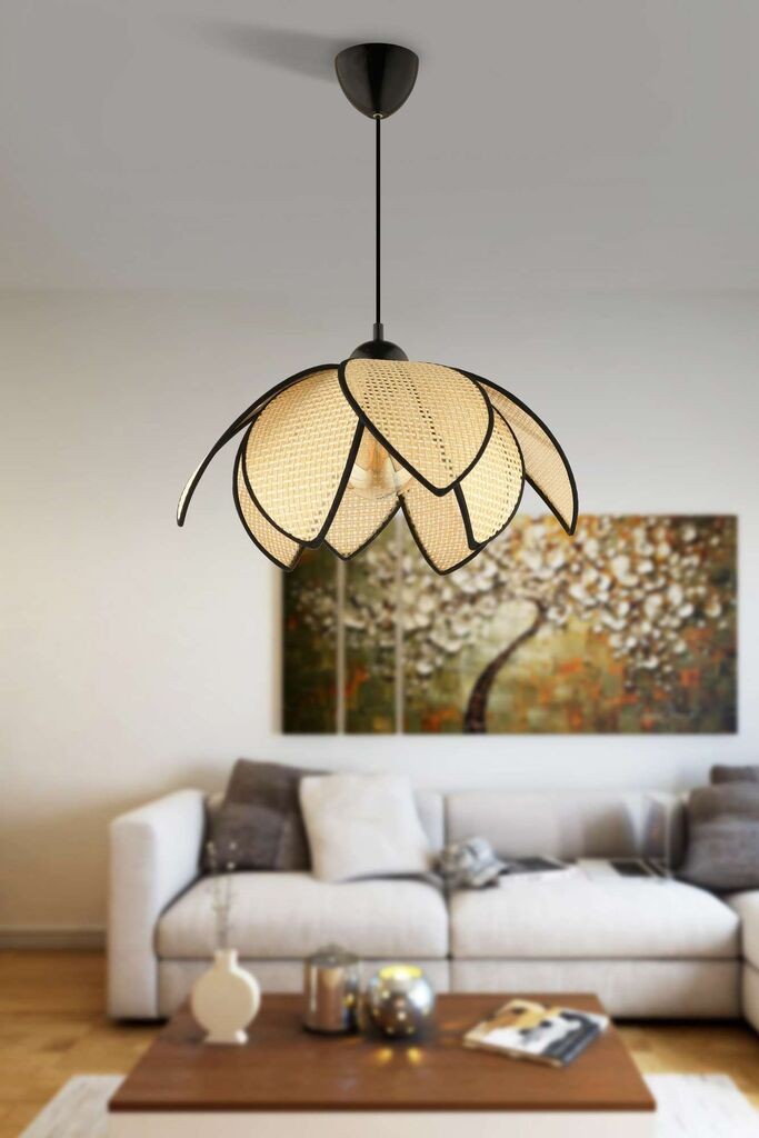 Opviq luster 64891, bež-crni