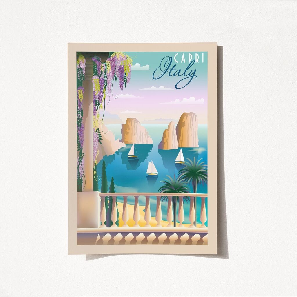 Poster Wallity Italija-1960, 42x59,4 cm