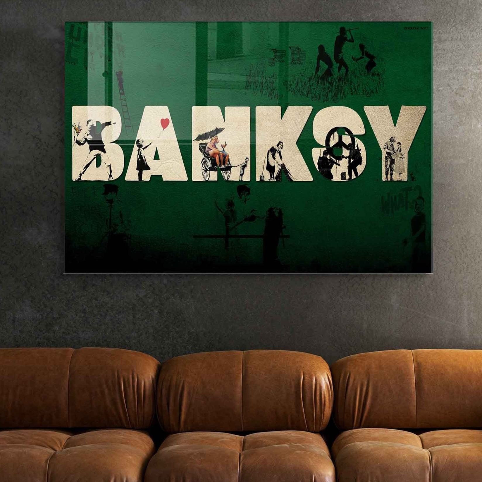 Wallity Slika od kaljenog stakla 70x100cm