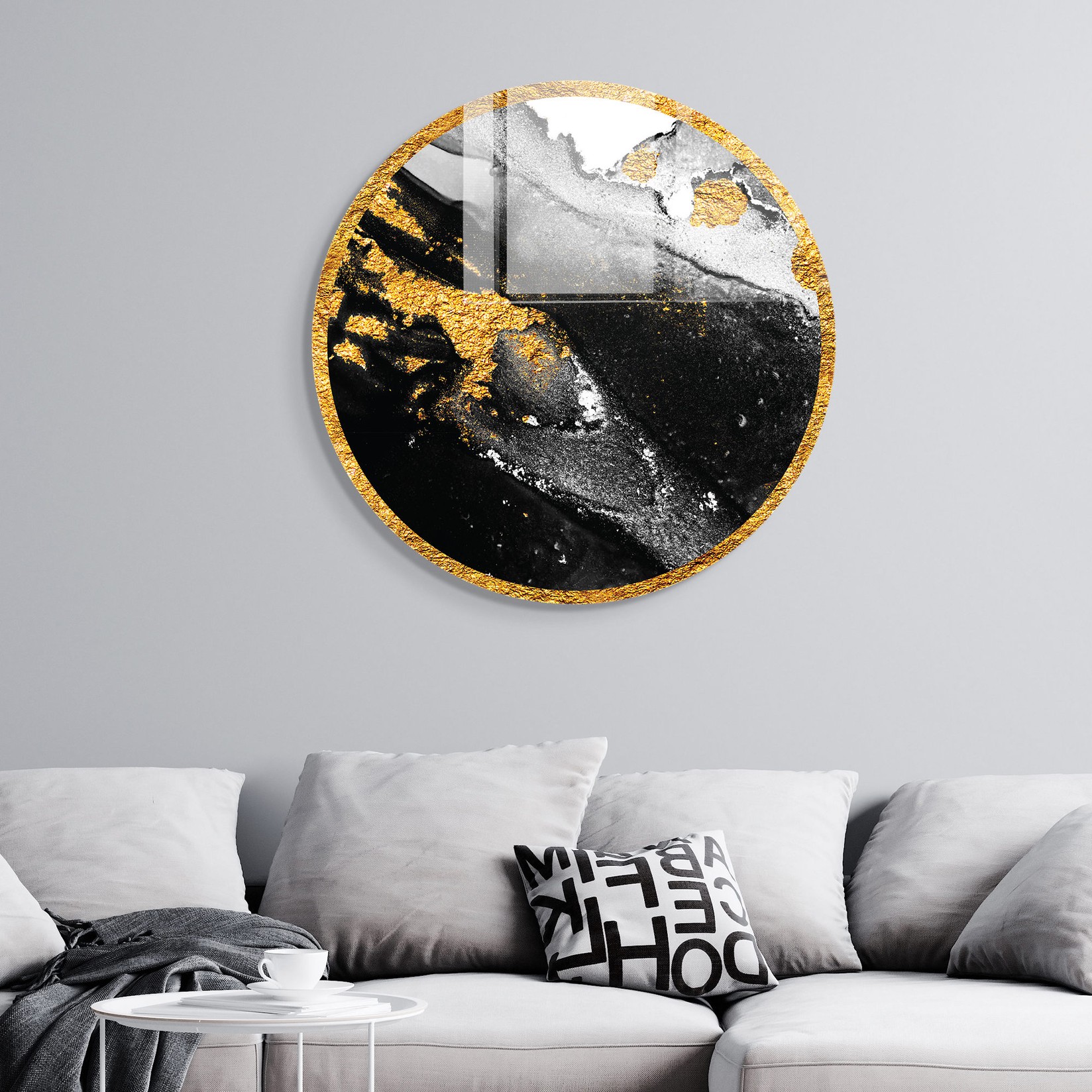 Wallity Slika od kaljenog stakla 60x60cm