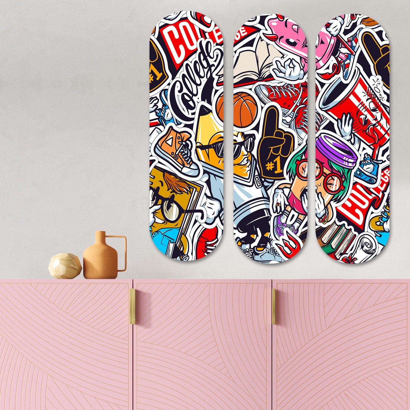 Wallityjeva slika iz 3 dijela