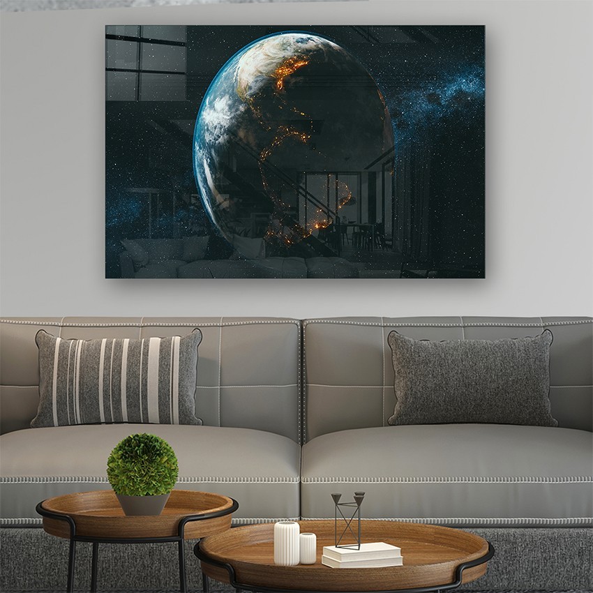 Wallity Slika od kaljenog stakla 40x60cm