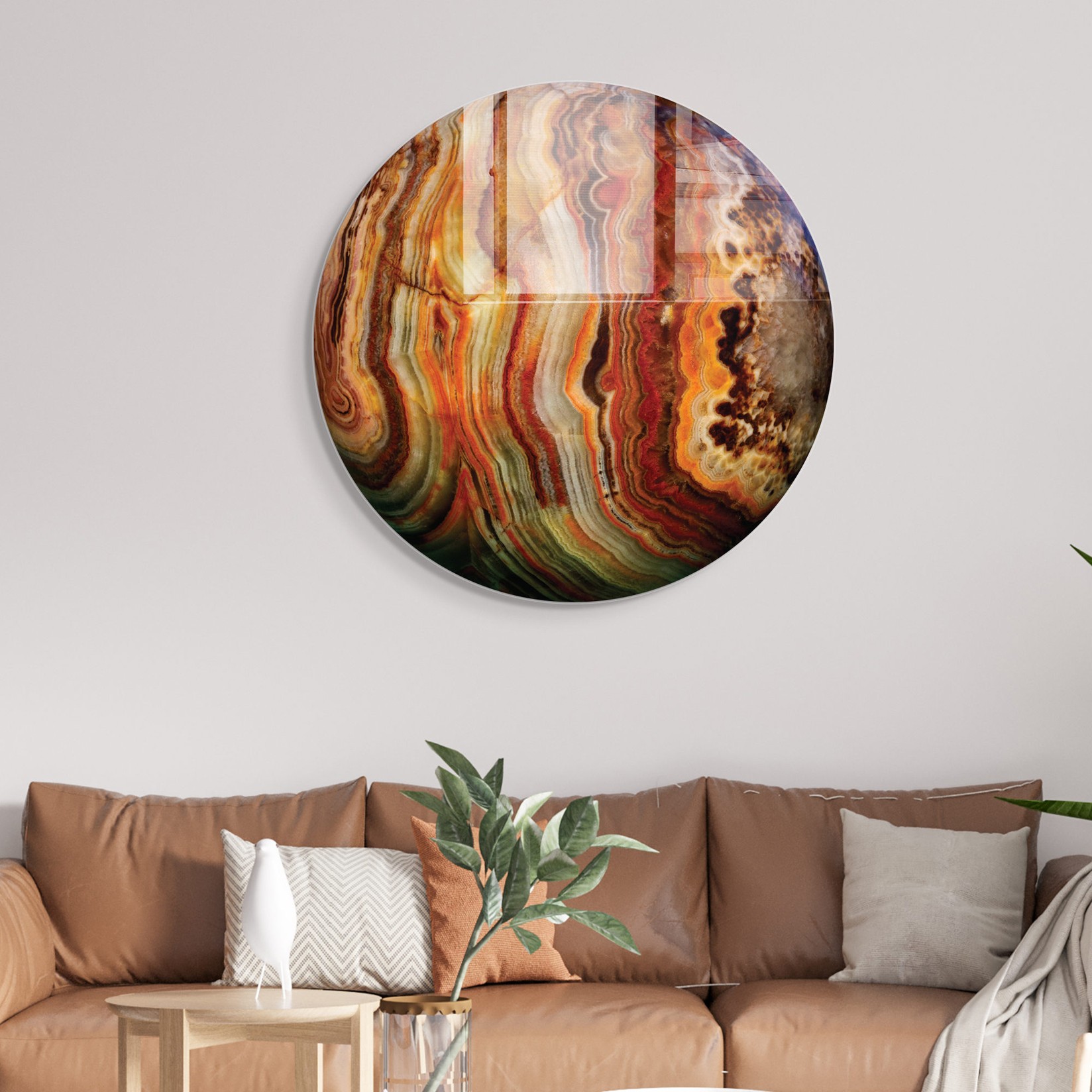 Wallity Slika od kaljenog stakla 60x60cm