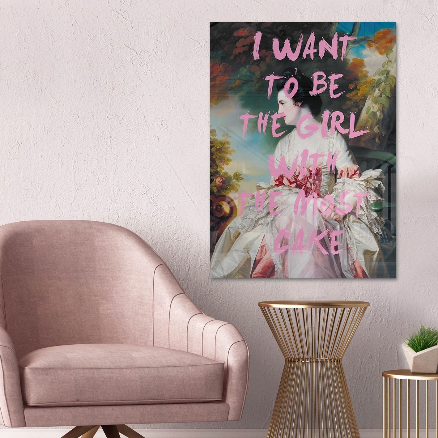 Wallity Slika od kaljenog stakla 40x60cm