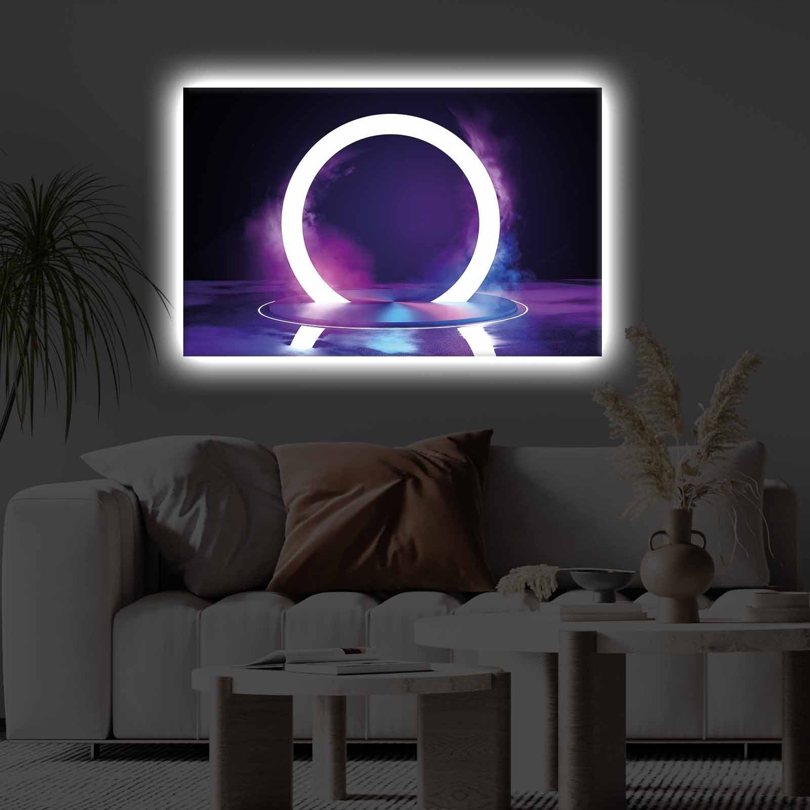 Slika na platnu Wallity sa LED osvetljenjem 45x70cm