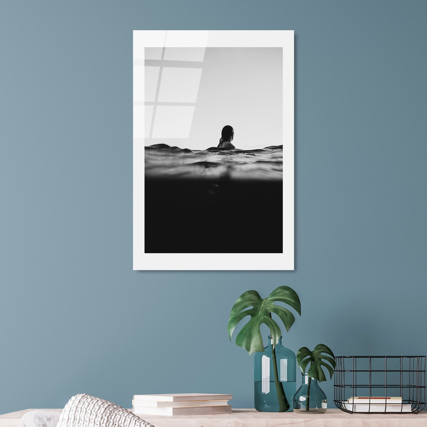 Wallity Slika od kaljenog stakla 30x45cm