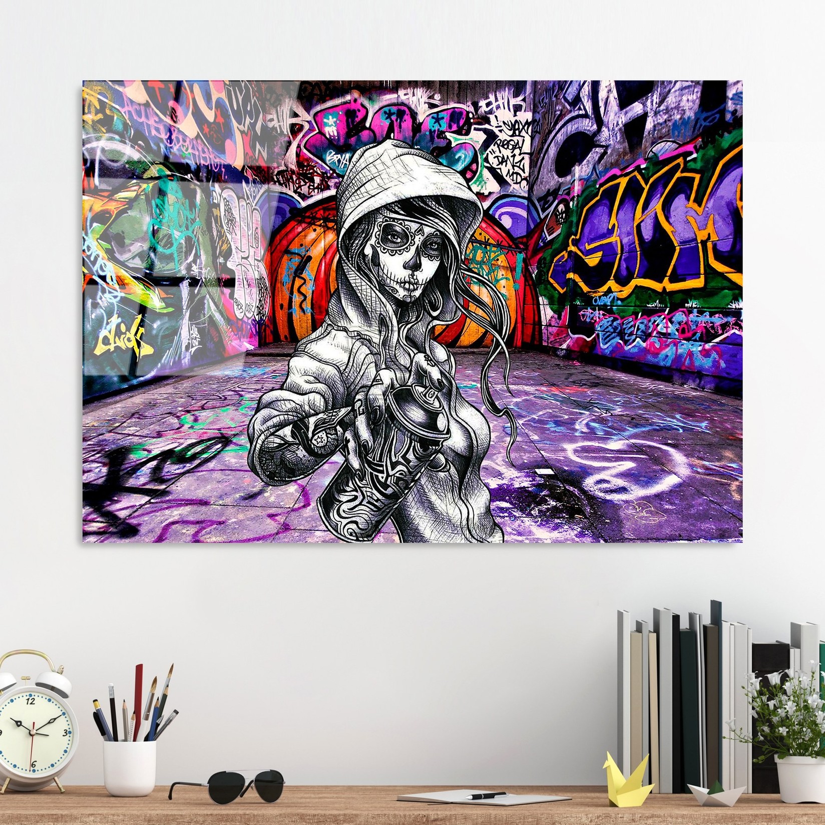 Wallity Slika od kaljenog stakla 70x100cm