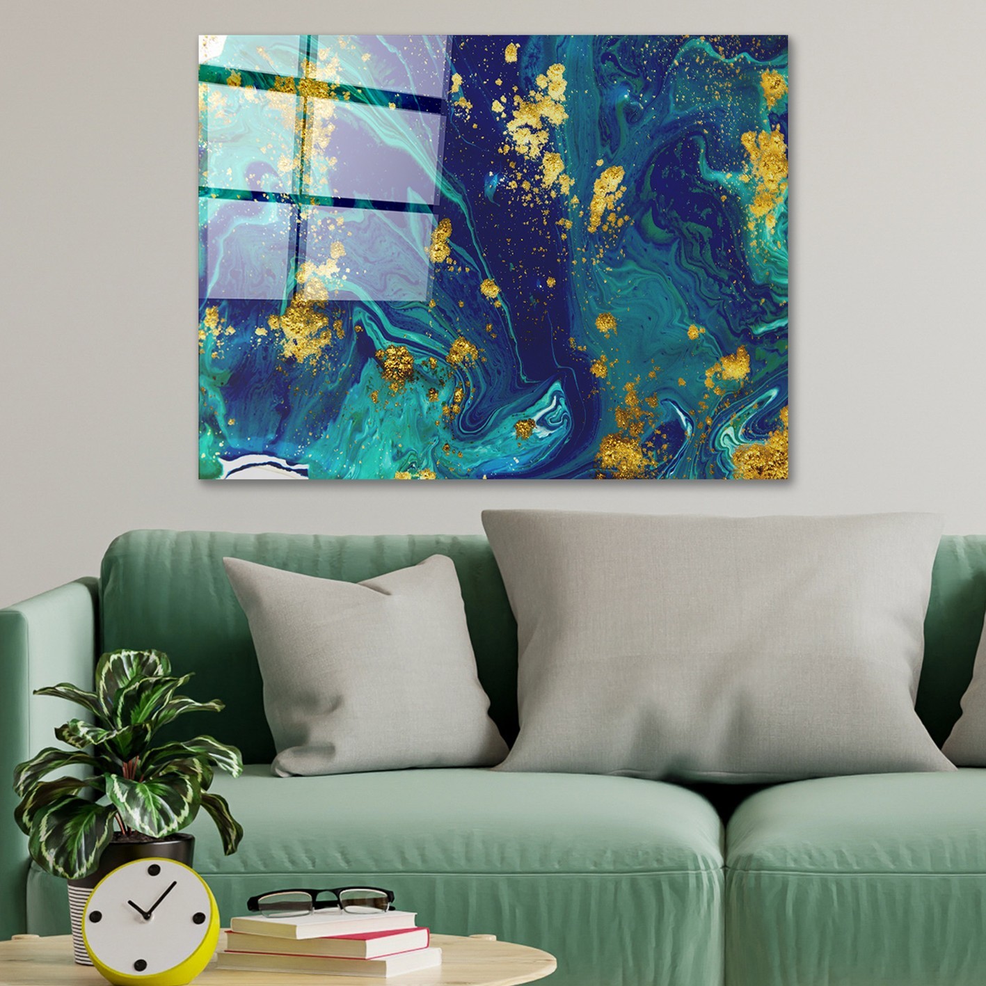 Wallity Slika od kaljenog stakla 70x100cm