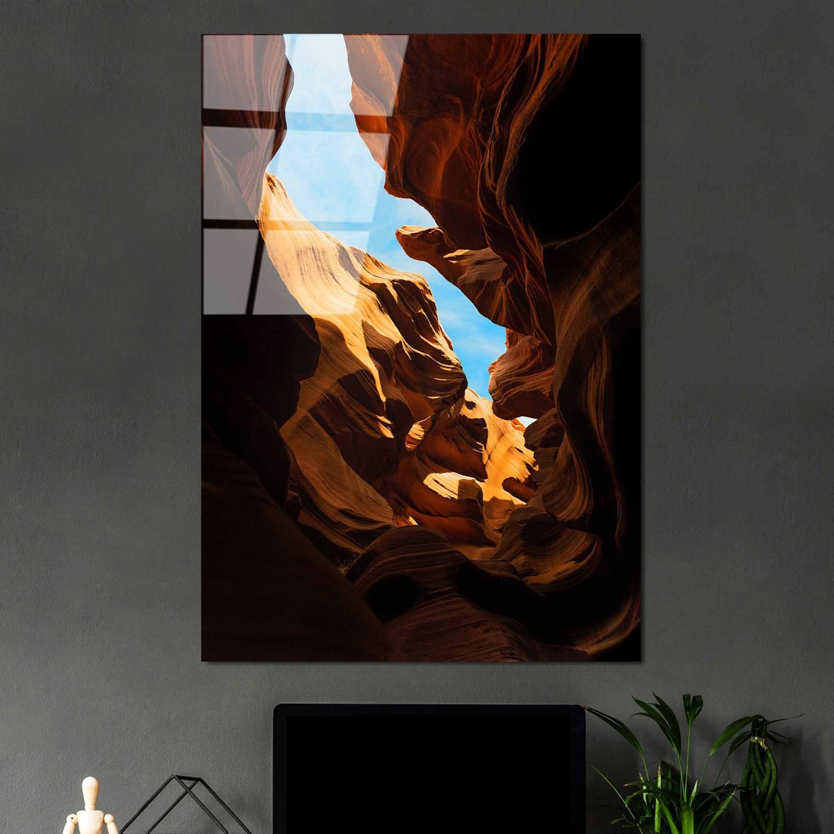 Wallity Slika od kaljenog stakla 70x100cm