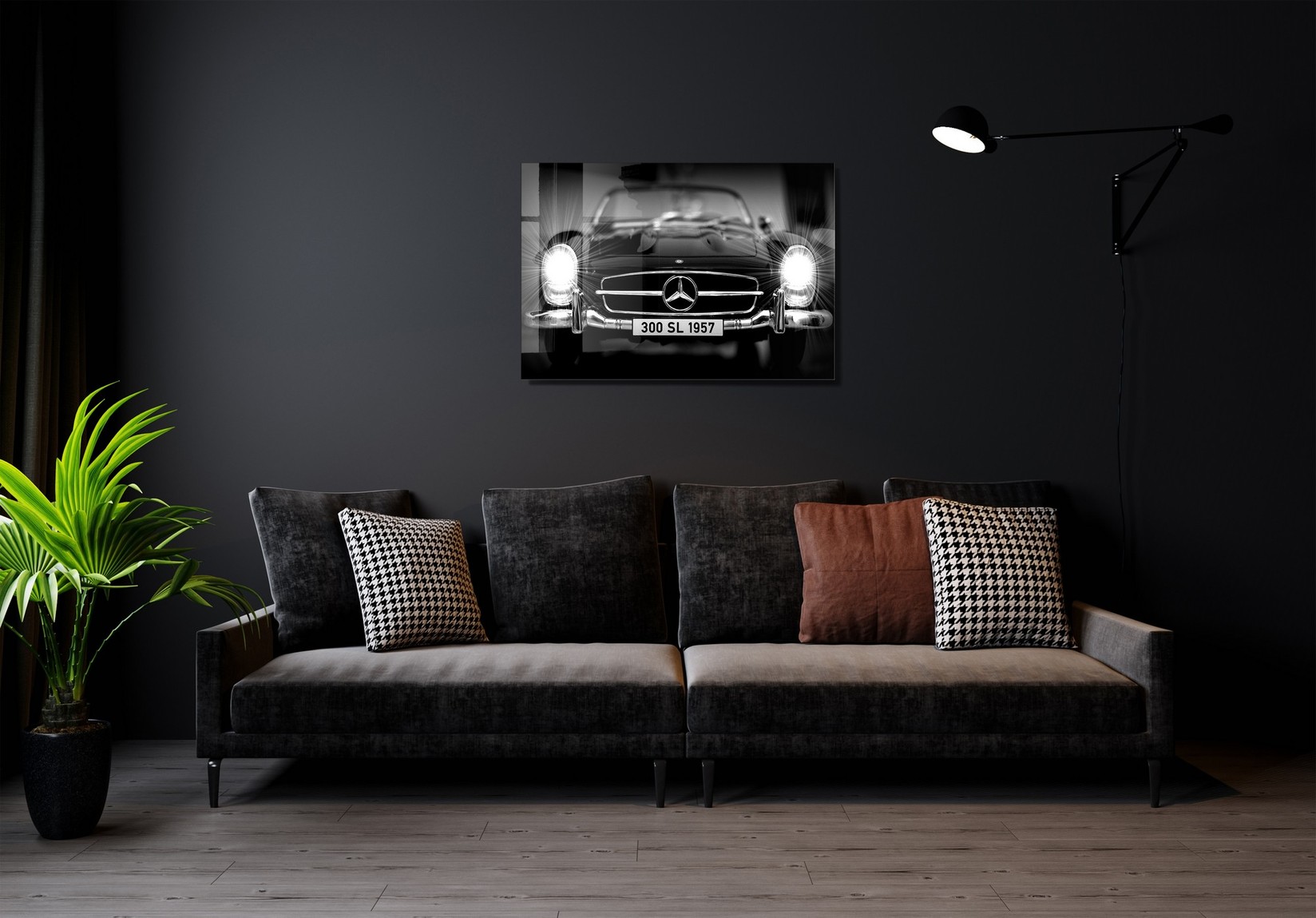 Wallity Slika od kaljenog stakla 70x100cm