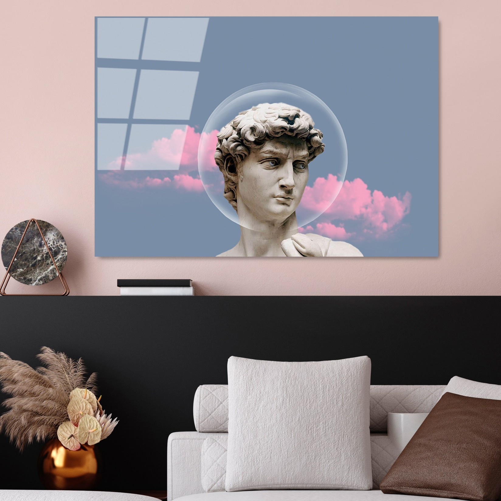 Wallity Slika od kaljenog stakla 70x100cm