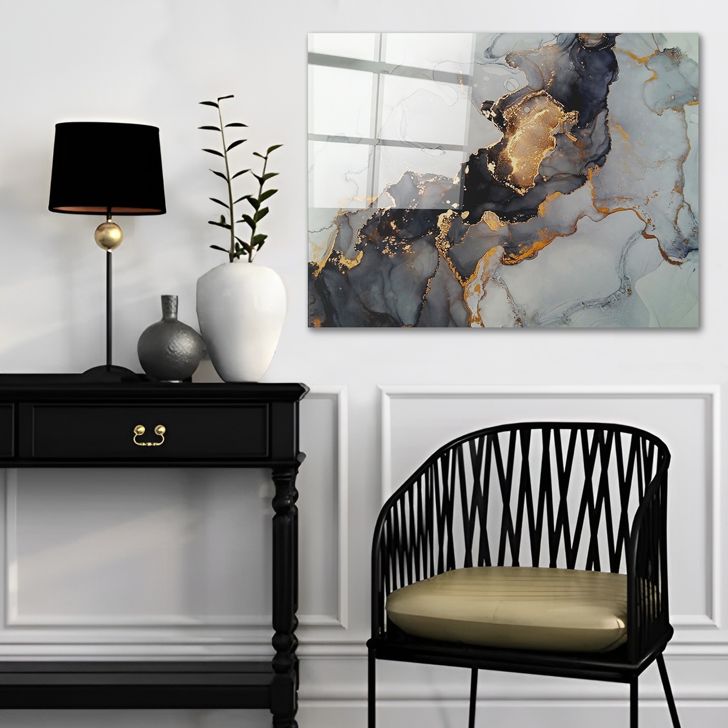 Wallity Slika od kaljenog stakla 50x70cm