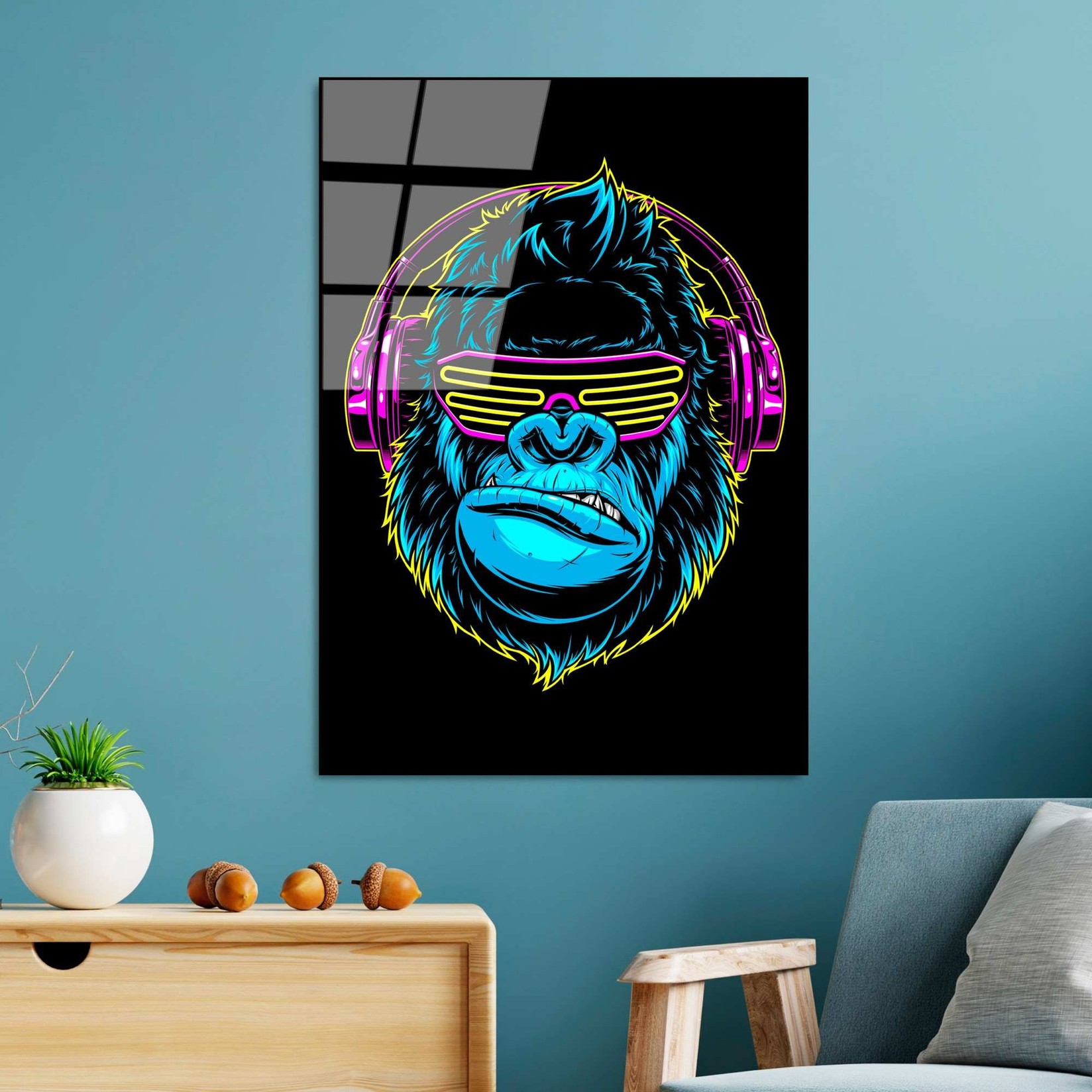 Wallity Slika od kaljenog stakla 70x100cm