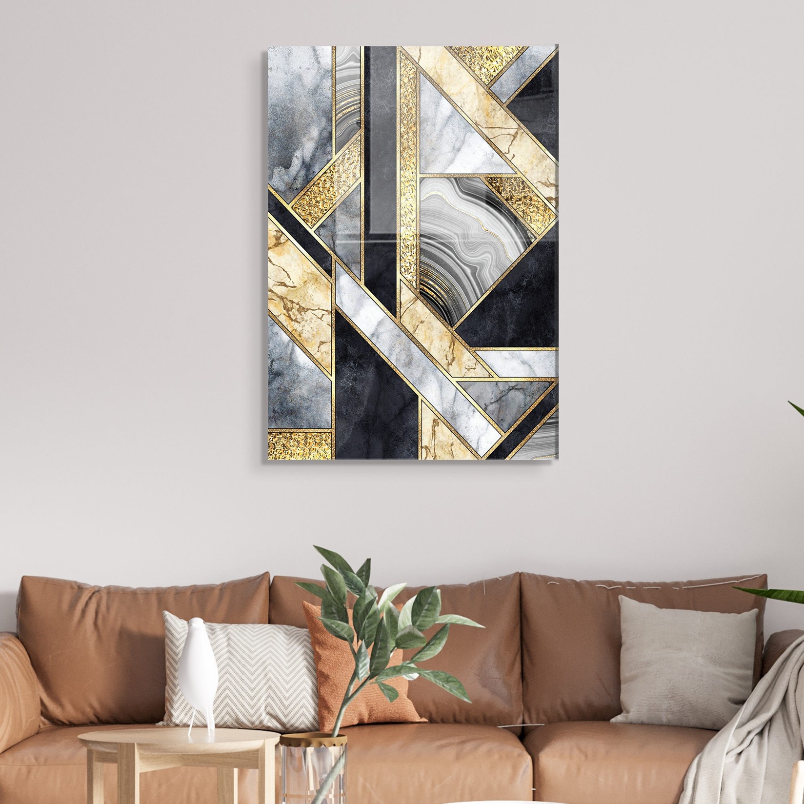 Wallity Slika od kaljenog stakla 70x100cm