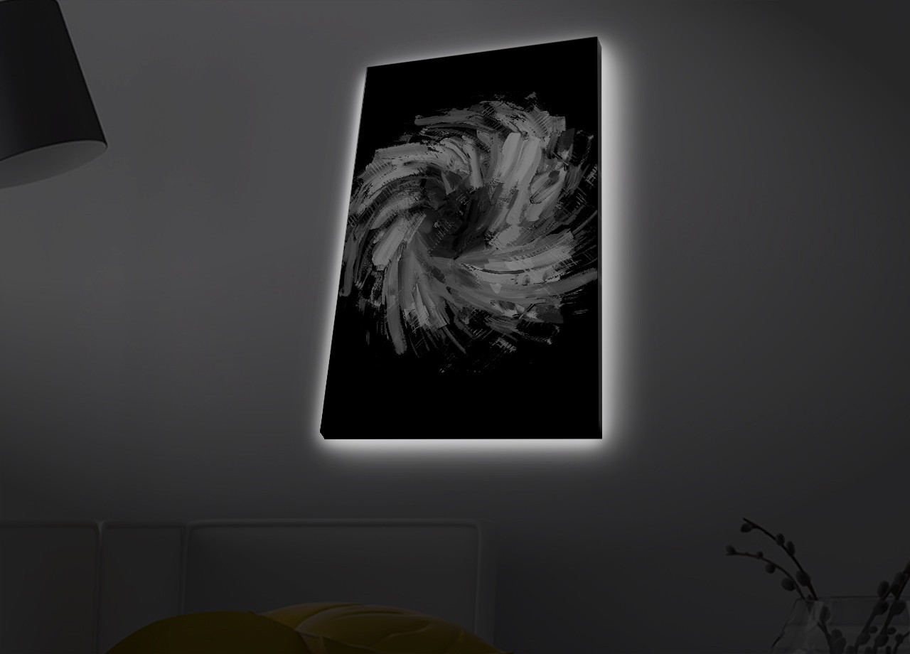 Slika na platnu Wallity sa LED osvetljenjem 45x70cm