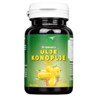 Dr. Gabriel's Ulje konoplje u kapsulama – 60 uljnih kapsula