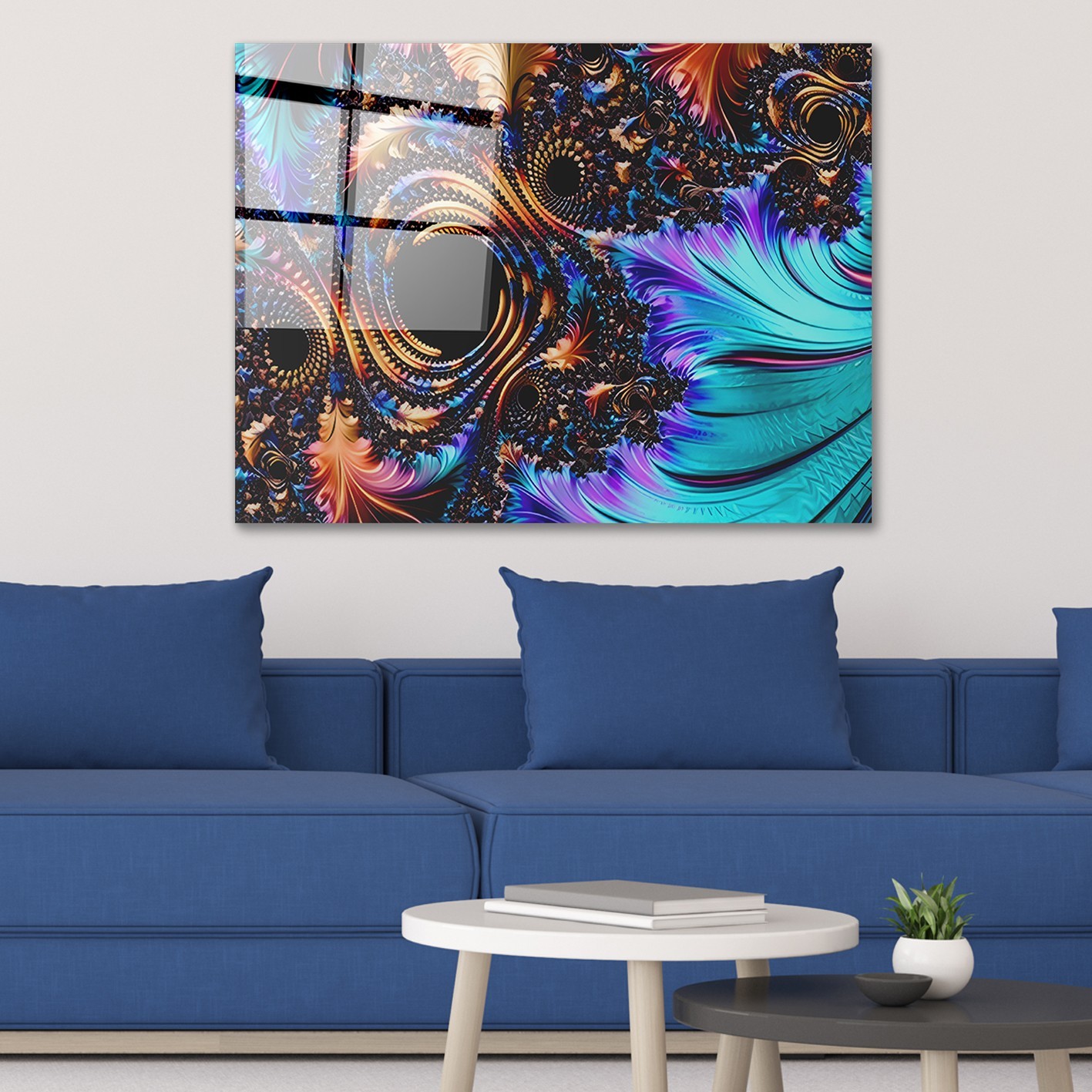 Wallity Slika od kaljenog stakla 70x100cm